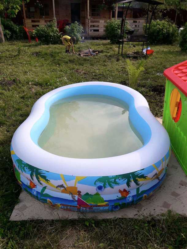 Как хранить надувной бассейн